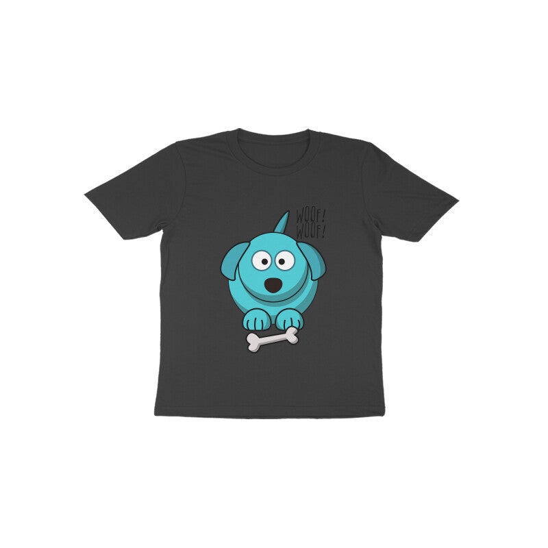Toddler Half Sleeve Round Neck Tshirt – Doggy Bone puraidoprints