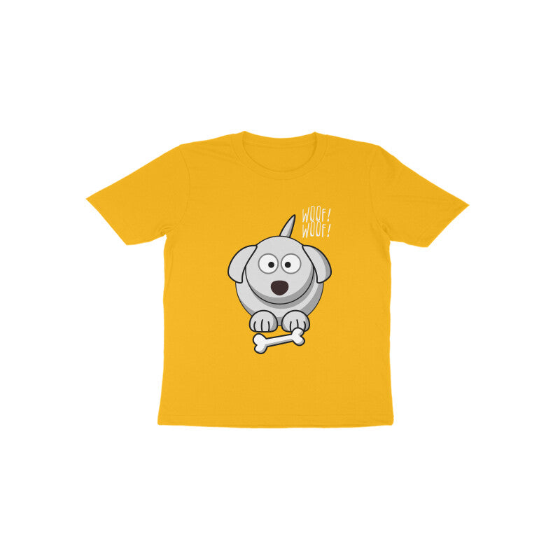 Toddler Half Sleeve Round Neck Tshirt – Doggy Bone puraidoprints