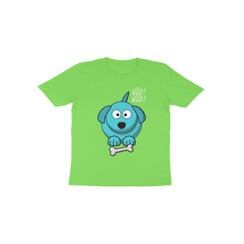 Toddler Half Sleeve Round Neck Tshirt – Doggy Bone puraidoprints