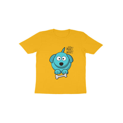 Toddler Half Sleeve Round Neck Tshirt – Doggy Bone puraidoprints