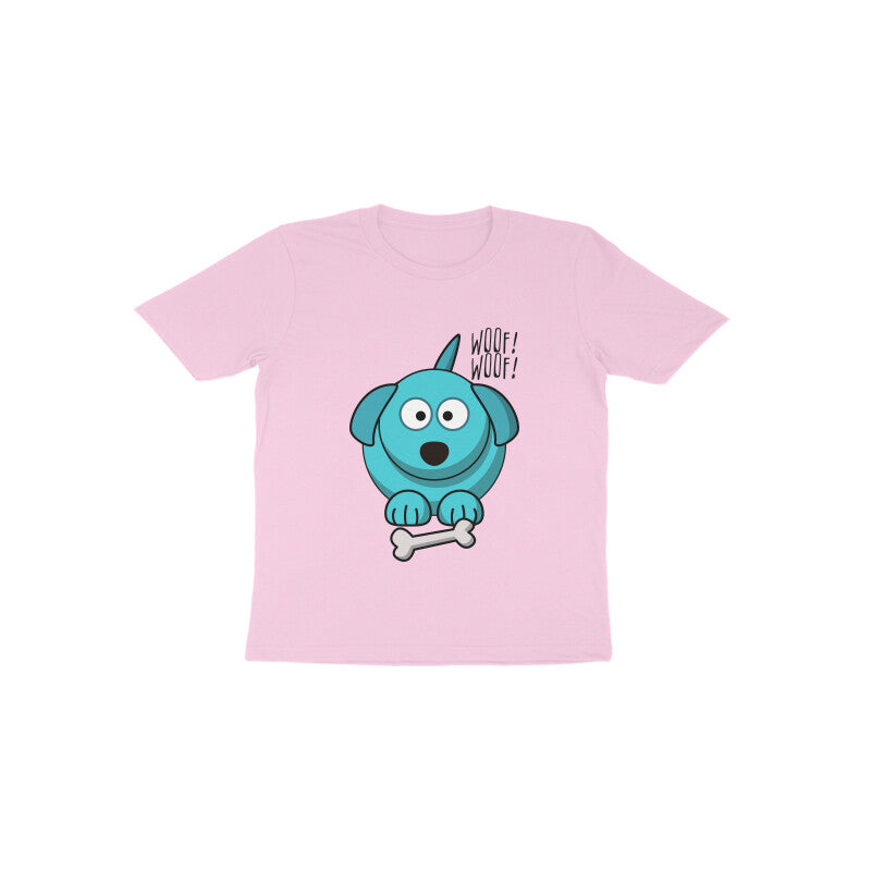 Toddler Half Sleeve Round Neck Tshirt – Doggy Bone puraidoprints