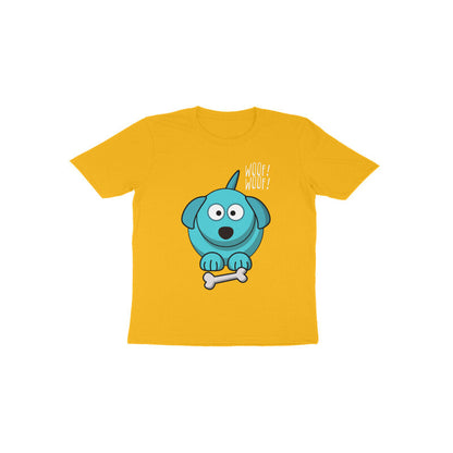 Toddler Half Sleeve Round Neck Tshirt – Doggy Bone puraidoprints