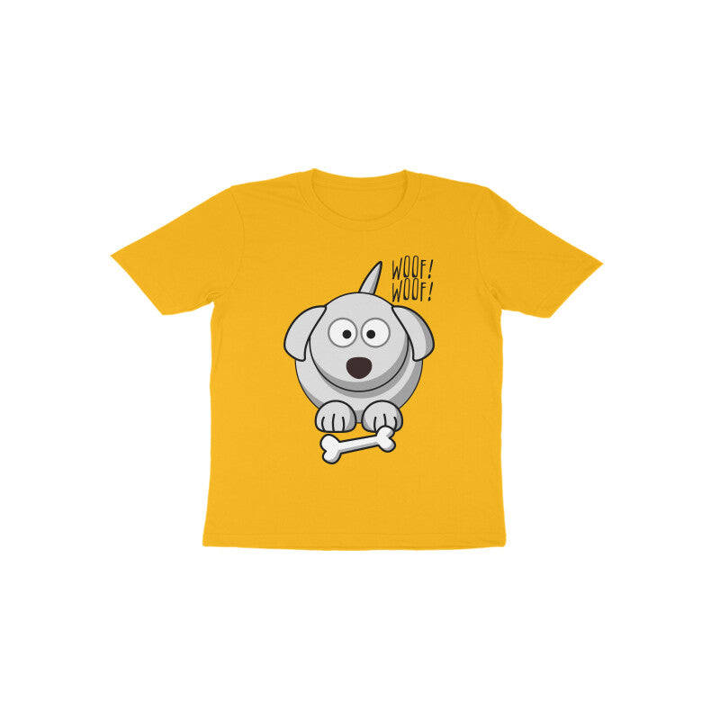 Toddler Half Sleeve Round Neck Tshirt – Doggy Bone puraidoprints