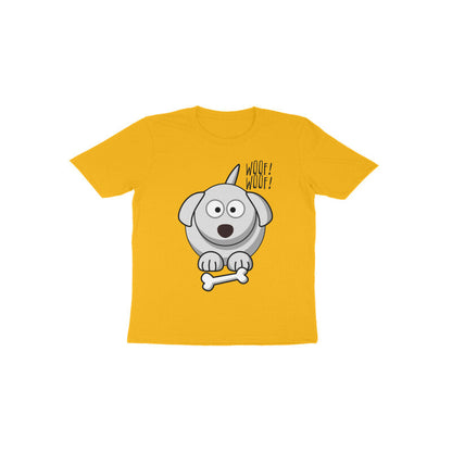 Toddler Half Sleeve Round Neck Tshirt – Doggy Bone puraidoprints
