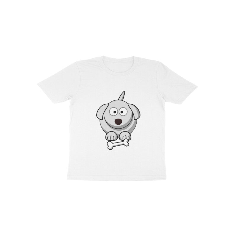 Toddler Half Sleeve Round Neck Tshirt – Doggy Bone puraidoprints