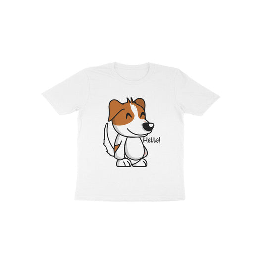 Toddler Half Sleeve Round Neck Tshirt – Doggy Hello puraidoprints