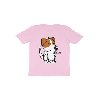 Toddler Half Sleeve Round Neck Tshirt – Doggy Hello puraidoprints