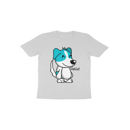 Toddler Half Sleeve Round Neck Tshirt – Doggy Hello puraidoprints