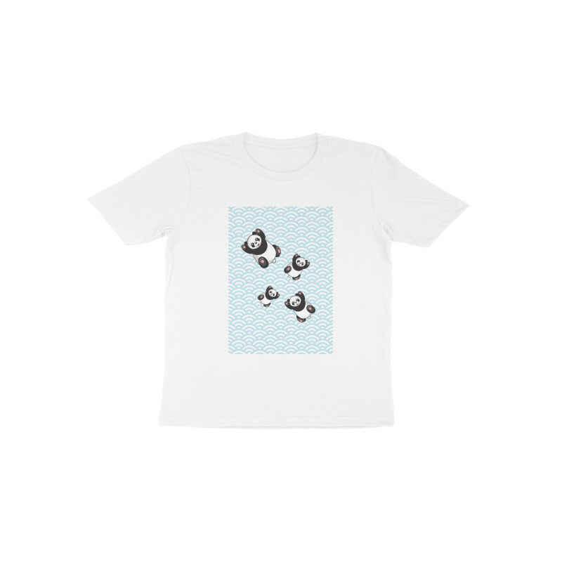Toddler Half Sleeve Round Neck Tshirt – Falling Panda puraidoprints