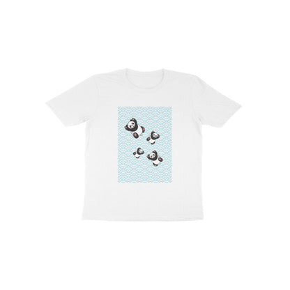 Toddler Half Sleeve Round Neck Tshirt – Falling Panda puraidoprints