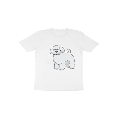 Toddler Half Sleeve Round Neck Tshirt – Fluffy Dog puraidoprints
