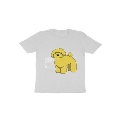 Toddler Half Sleeve Round Neck Tshirt – Fluffy Dog puraidoprints