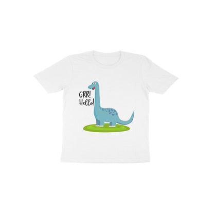 Toddler Half Sleeve Round Neck Tshirt –  Happy Dino puraidoprints