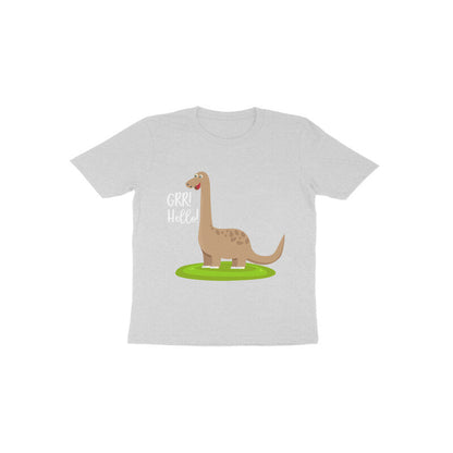 Toddler Half Sleeve Round Neck Tshirt –  Happy Dino puraidoprints