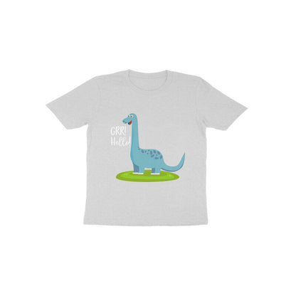 Toddler Half Sleeve Round Neck Tshirt –  Happy Dino puraidoprints