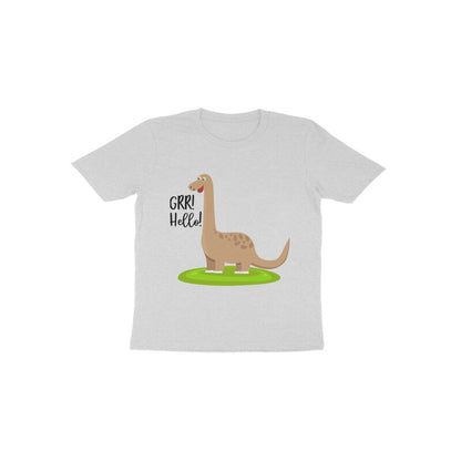 Toddler Half Sleeve Round Neck Tshirt –  Happy Dino puraidoprints