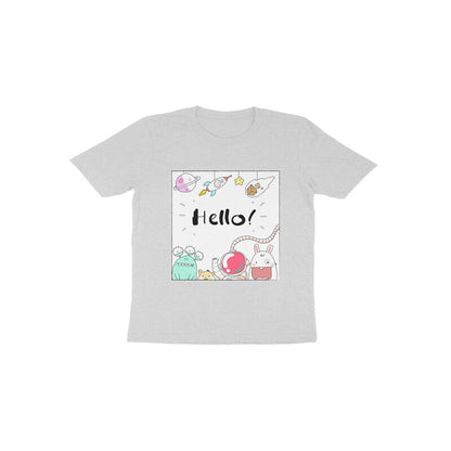 Toddler Half Sleeve Round Neck Tshirt – Hello Cartoons puraidoprints