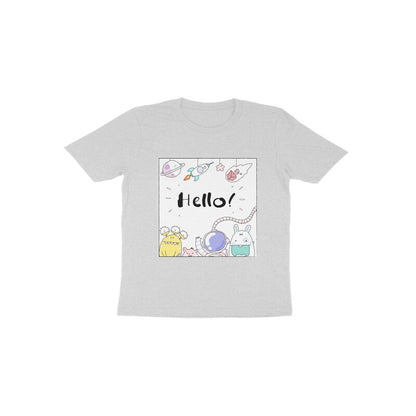 Toddler Half Sleeve Round Neck Tshirt – Hello Cartoons puraidoprints