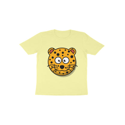 Toddler Half Sleeve Round Neck Tshirt – Leopard puraidoprints