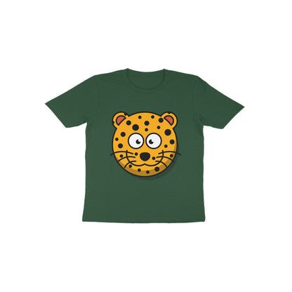 Toddler Half Sleeve Round Neck Tshirt – Leopard puraidoprints