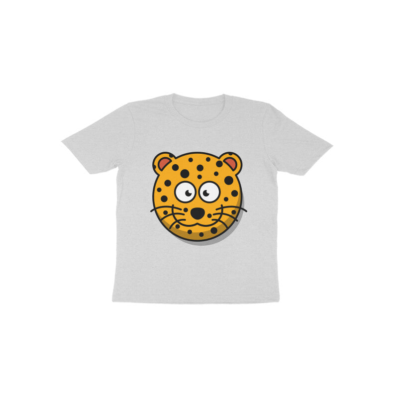 Toddler Half Sleeve Round Neck Tshirt – Leopard puraidoprints