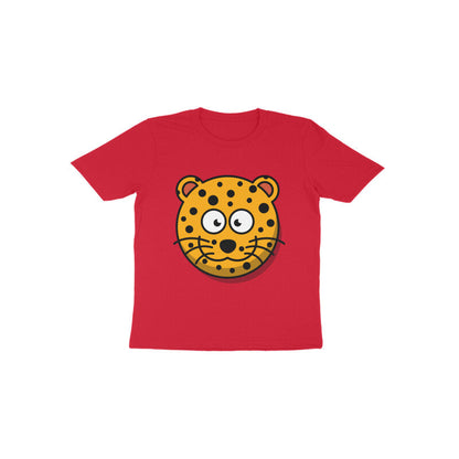 Toddler Half Sleeve Round Neck Tshirt – Leopard puraidoprints