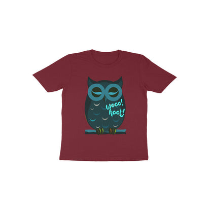 Toddler Half Sleeve Round Neck Tshirt – Owl puraidoprints