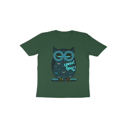 Toddler Half Sleeve Round Neck Tshirt – Owl puraidoprints