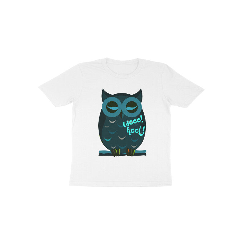 Toddler Half Sleeve Round Neck Tshirt – Owl puraidoprints