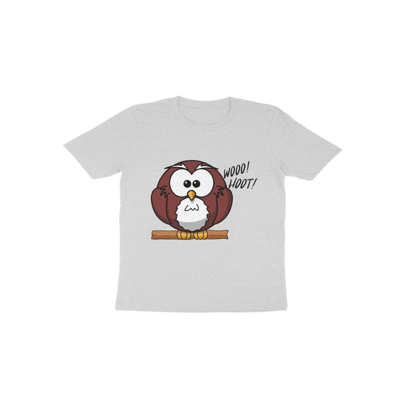 Toddler Half Sleeve Round Neck Tshirt – Owl puraidoprints