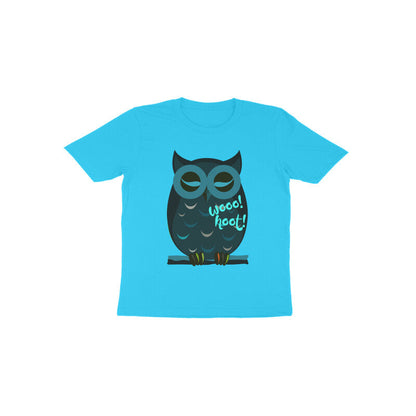 Toddler Half Sleeve Round Neck Tshirt – Owl puraidoprints