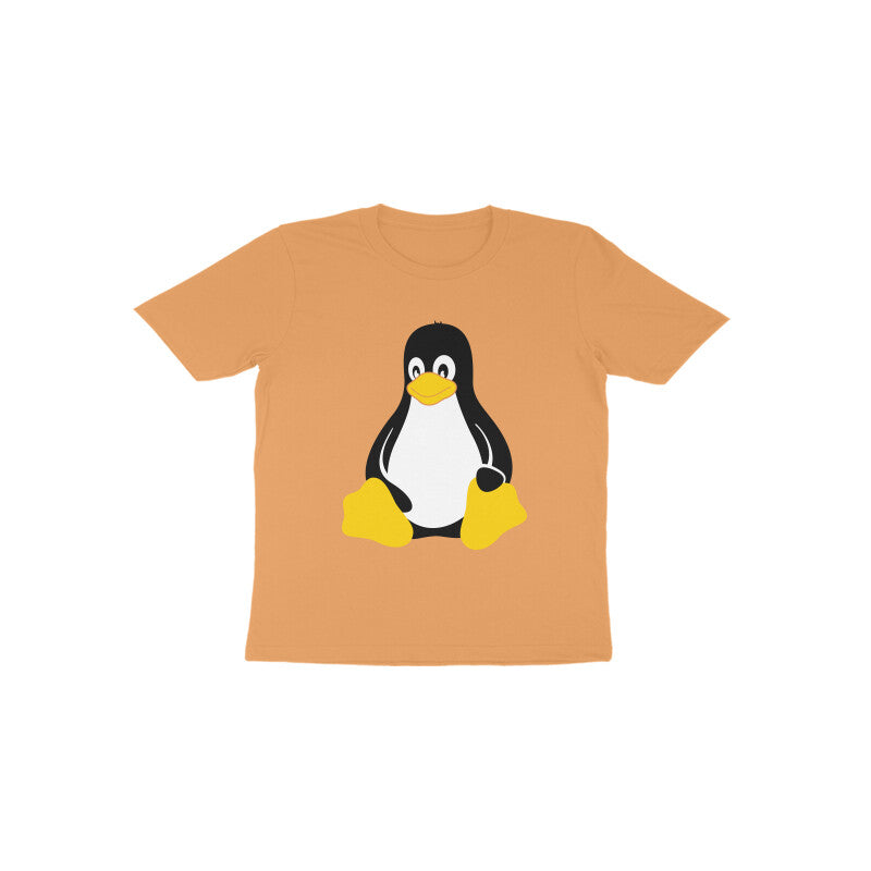 Toddler Half Sleeve Round Neck Tshirt – Penguin puraidoprints