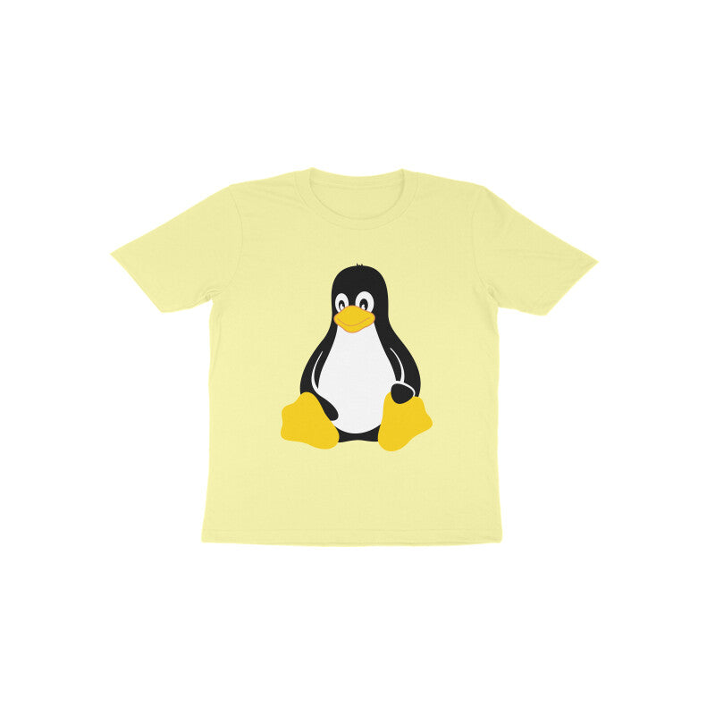 Toddler Half Sleeve Round Neck Tshirt – Penguin puraidoprints
