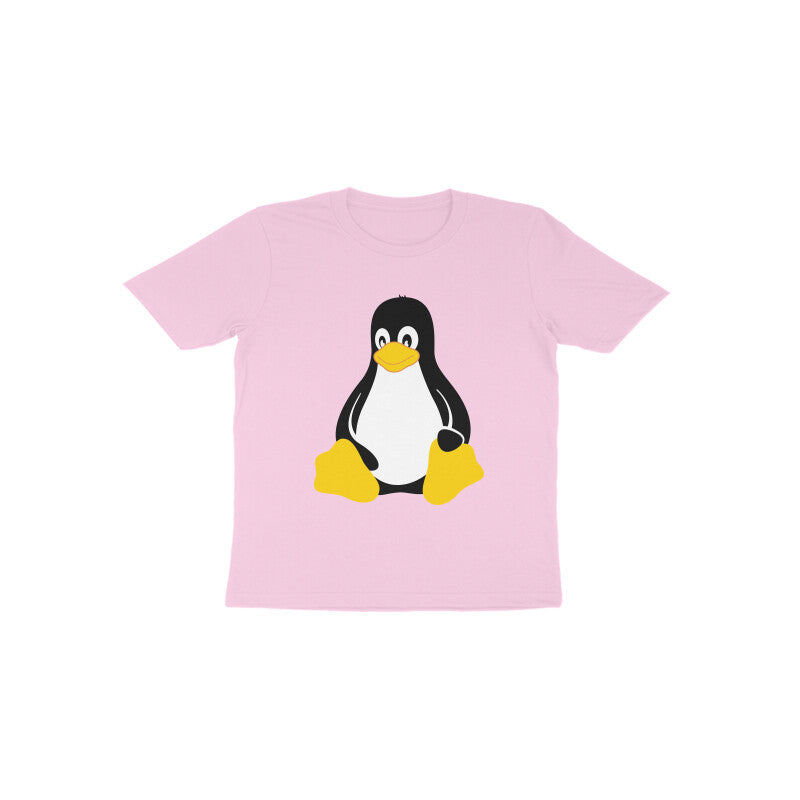 Toddler Half Sleeve Round Neck Tshirt – Penguin puraidoprints