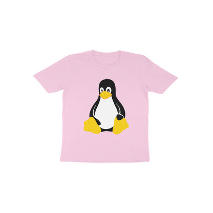 Toddler Half Sleeve Round Neck Tshirt – Penguin puraidoprints