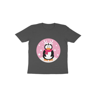 Toddler Half Sleeve Round Neck Tshirt – Penguin puraidoprints