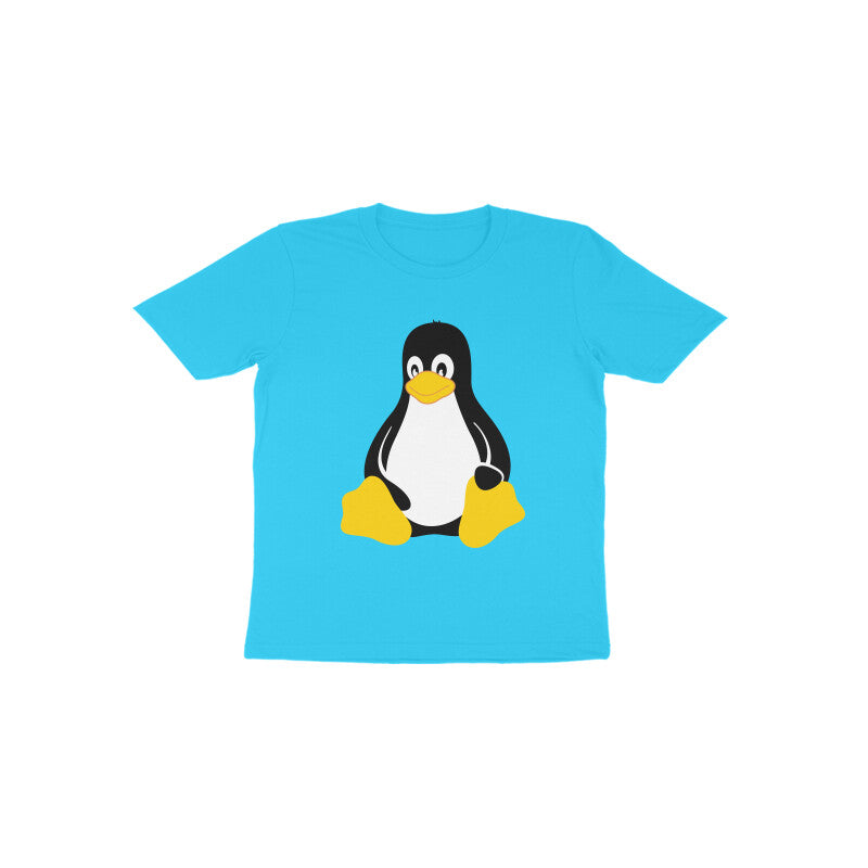 Toddler Half Sleeve Round Neck Tshirt – Penguin puraidoprints
