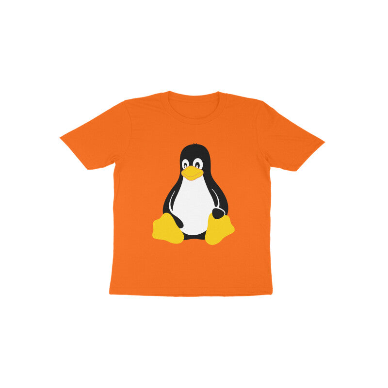 Toddler Half Sleeve Round Neck Tshirt – Penguin puraidoprints