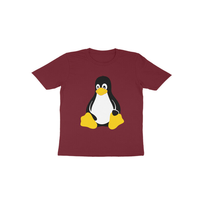 Toddler Half Sleeve Round Neck Tshirt – Penguin puraidoprints