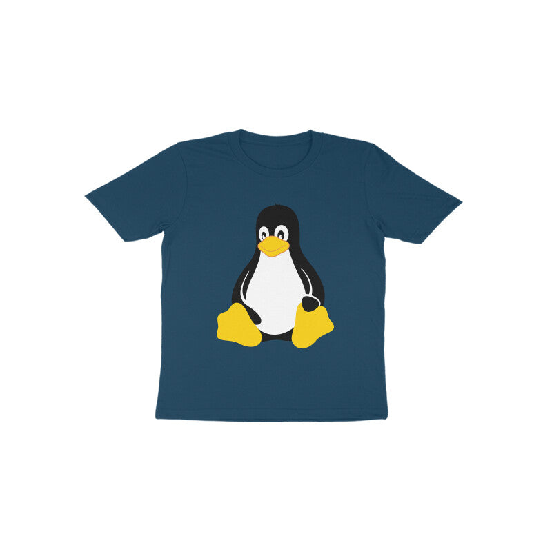 Toddler Half Sleeve Round Neck Tshirt – Penguin puraidoprints
