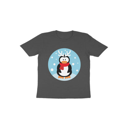 Toddler Half Sleeve Round Neck Tshirt – Penguin puraidoprints
