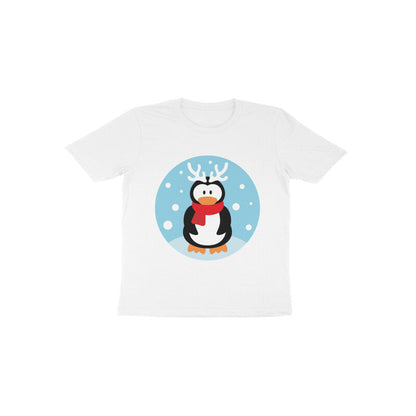 Toddler Half Sleeve Round Neck Tshirt – Penguin puraidoprints