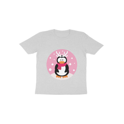 Toddler Half Sleeve Round Neck Tshirt – Penguin puraidoprints
