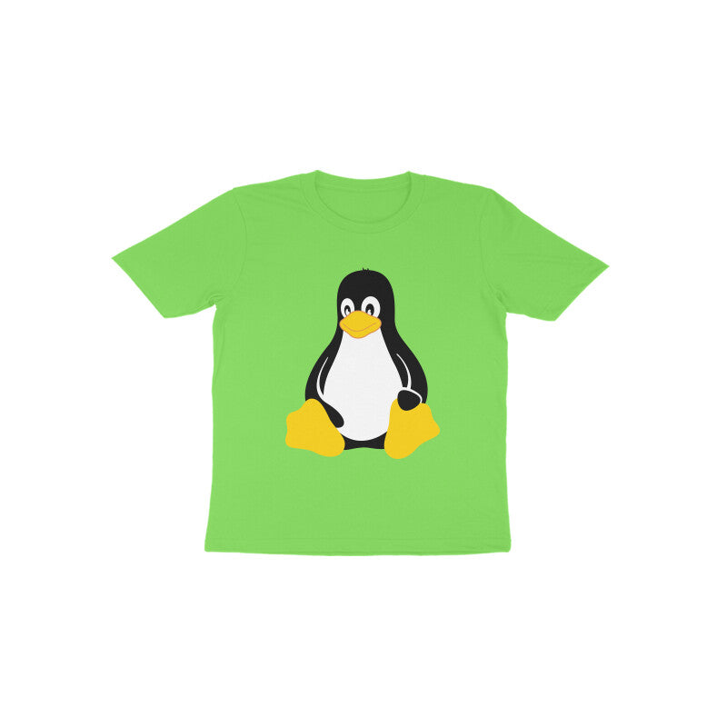 Toddler Half Sleeve Round Neck Tshirt – Penguin puraidoprints