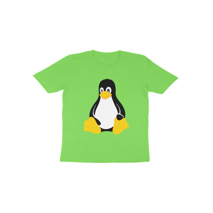 Toddler Half Sleeve Round Neck Tshirt – Penguin puraidoprints