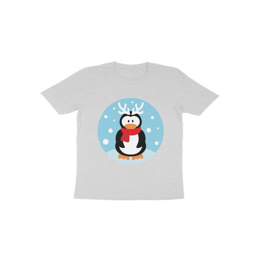 Toddler Half Sleeve Round Neck Tshirt – Penguin puraidoprints