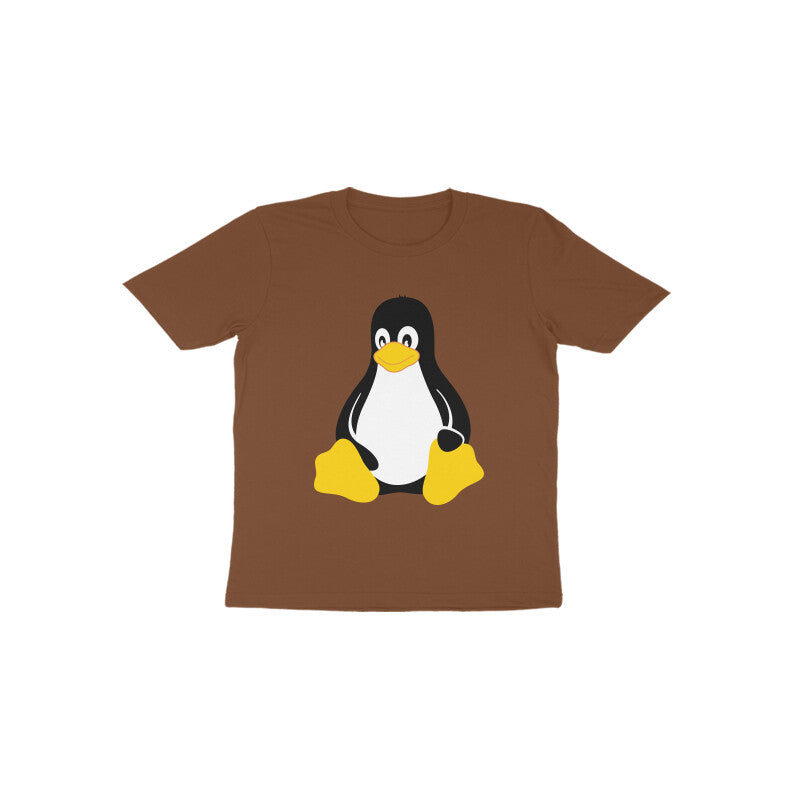 Toddler Half Sleeve Round Neck Tshirt – Penguin puraidoprints