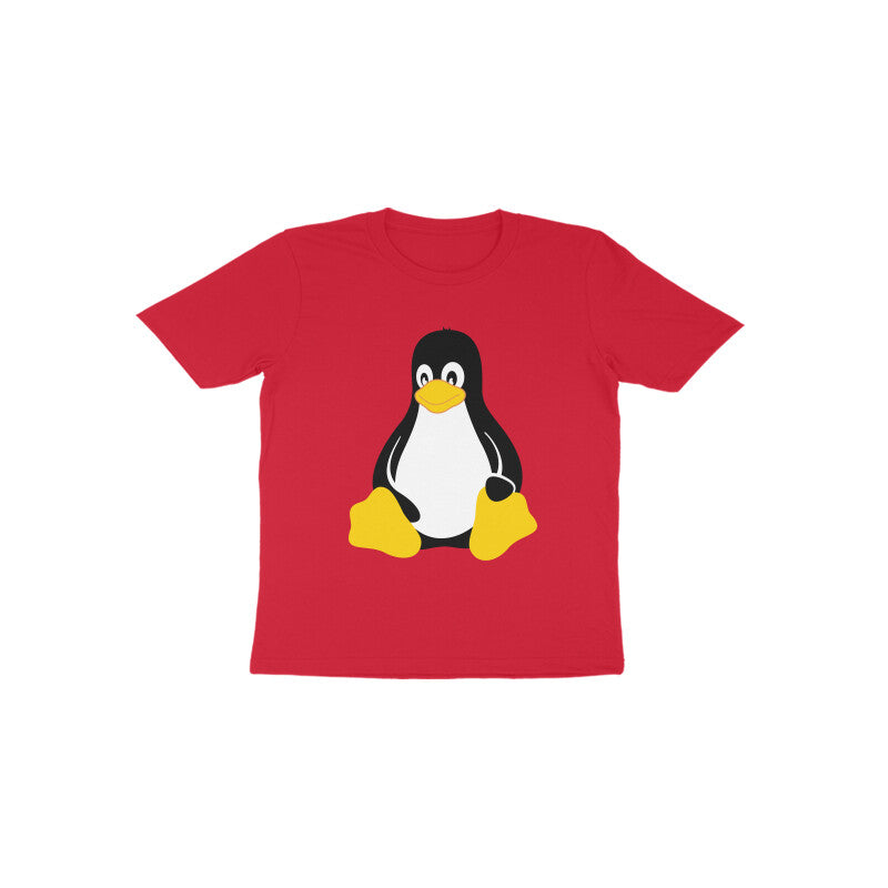 Toddler Half Sleeve Round Neck Tshirt – Penguin puraidoprints