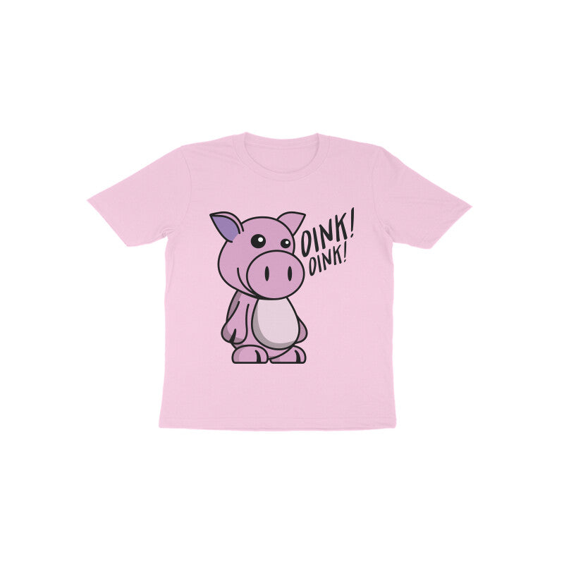 Toddler Half Sleeve Round Neck Tshirt – Piggy puraidoprints