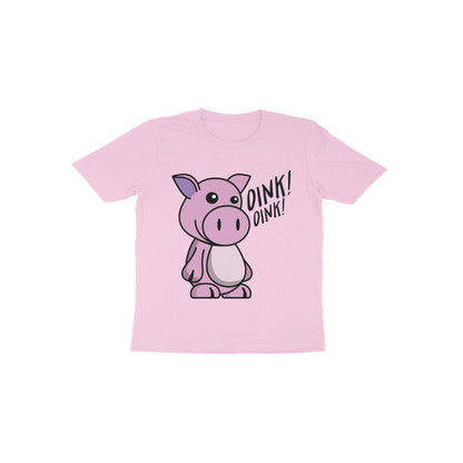 Toddler Half Sleeve Round Neck Tshirt – Piggy puraidoprints
